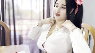 Busty student cheats on the math teacher with her tits
