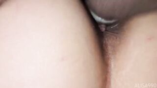 A Russian sexwife gets fucked by her husband and his friend