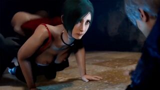 Ada Wong gets fucked another day in this steamy Resident Evil scene