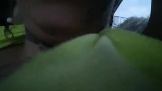 Katty Blake gets her pussy smashed in the car while cruising Bucaramanga streets