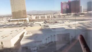 Tyler Blue got a sneaky link with her ex in a Las Vegas hotel room