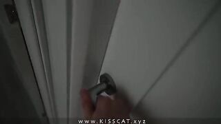 Pervert stepson got his dick sucked by gorgeous MILF