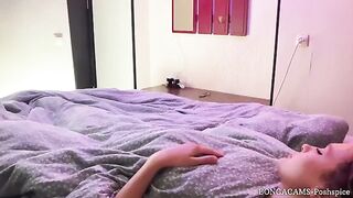 A stepmom gets so wet that she starts squirting like a fire hose