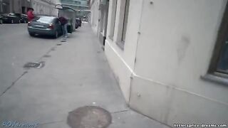 A shopping trip turns into a hot threesome adventure
