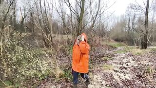 A walk by the river turned into intense anal sex