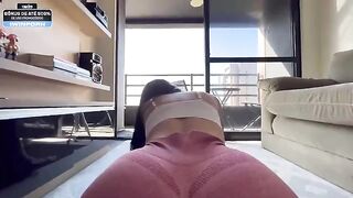 A personal trainer tore my ass hole, not literally, but it was a deep ass fuck