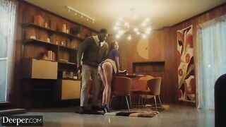 A college girl seduces her tutor in a steamy DEEPER scene