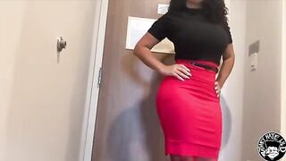 Latina MILF Valerie Kay practices yoga with pervert Lil D in pt 1