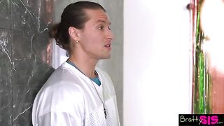 Lulu Chu wants to taste stepbrother's cum, Maria Kazi helps