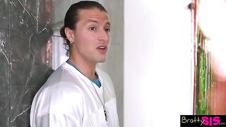 Lulu Chu wants to taste stepbrother's cum, Maria Kazi helps