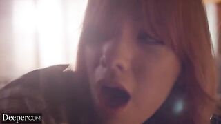 The red-haired beauty Kenna is playing a game of submission