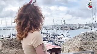 Redhead Cherry Candle gets banged on the boat by horny Dave Candle