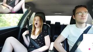 Justin surprised Verlonis with a remote-controlled toy while driving, leading to an intense encounter