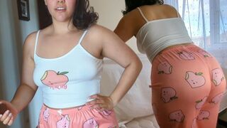 MILF stepmom seduces her stepson by pretending to have a back pain
