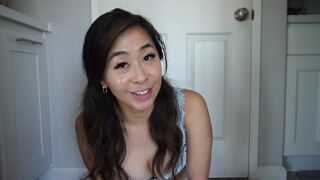 Summer themed underwear try-on session with Kaedia Lang’s spicy twist