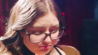 Nice timid Leana gets fucked by dominative Maximo