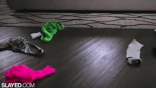 Fit lesbians Vanna and Alexis enjoy hardcore sex with toys