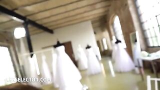 First-time bride with big tits Liya Silver gets fucked in POV with passion