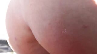 Alby, with her stunning inked body and juicy round booty, picked up on the side of the road