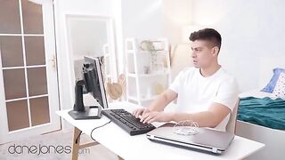 Dane Jones cheats on his wife with a busty, curvy woman in a sensual scene