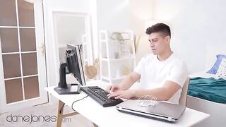 Dane Jones cheats on his wife with a busty, curvy woman in a sensual scene