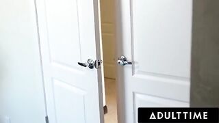 The hot MILF Alexis Fawx caught her teen neighbor Carter Cruise in a compromising situation