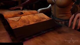 Triss Merigold from The Witcher in a breathtaking hentai series
