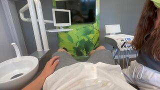 Girl gets fucked by a hot dentist in a steamy POV session