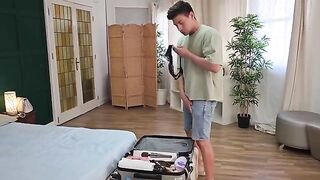 I caught my friend masturbating in my panties, and I got fucked hard by Kourtney Love