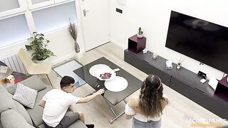 A hot girl helped her stepsbrother out when he was caught with porn