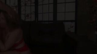 A guy released cum directly into the mouth of a hooker