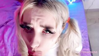 Hardcore step sister sex with rough mouth and more
