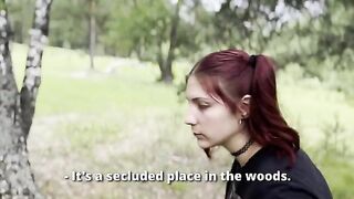 A lost girl in the forest, I helped her, fucking her