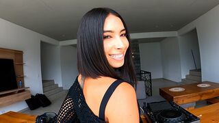 The girl was taken to a private room and received an exclusive lesson