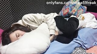 The best humping action with a girl on a pillow, showcasing incredible squirts