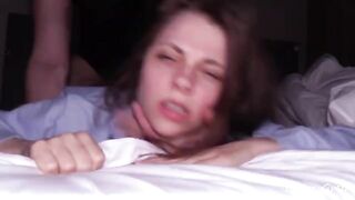 The Perfect Girlfriend - A Petite Teen Gets Her Ass Pounded Hard