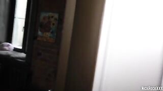 Fella fucked his neighbor with big boobs and hard nipples