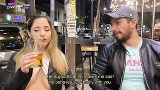 I cheat on my boyfriend with a stranger in a hardcore scene