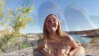 Epic Big Booty Slut gets Plugged and Fucked on Epic Hike