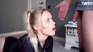 MILF seduced my cock after seeing it, got her pussy filled
