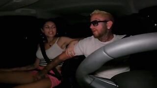 18 years old and craving cock, Candy Giada gets fucked in car