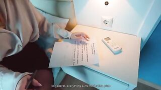 A student did not read the lease and paid with her pussy