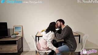 We met to study and ended up fucking, featuring Noah Pells' big ass Latina magic