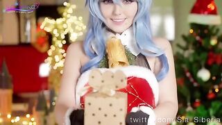 A Merry Christmas treat from the stunning Sia Siberia in her sexiest cosplay outfit