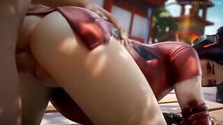 Fortnite compilation video with sexy skins in action