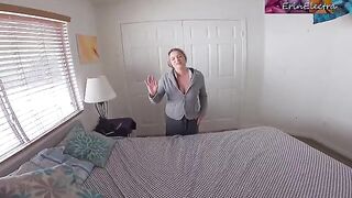 A stepmom caught her stepson stealing her underwear and they had sex