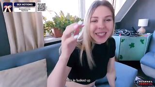 A girl has anal sex with her stepbrother using an app as an excuse