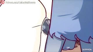 Cartoon Gangbang with Monsters and Furry in HD Quality