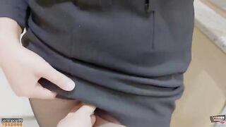 Babe fucks with her sexy Asian colleague until she comes