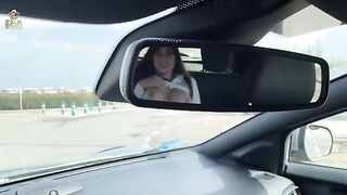 The girl paid the taxi driver with her panties, but he left her stranded